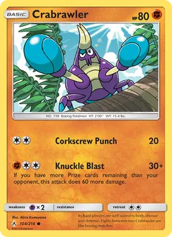 Crabrawler (Unbroken Bonds 104)