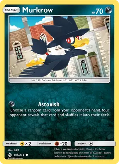 Murkrow (Unbroken Bonds 108)