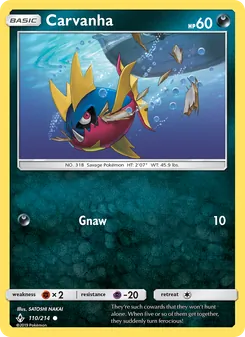 Carvanha (Unbroken Bonds 110)