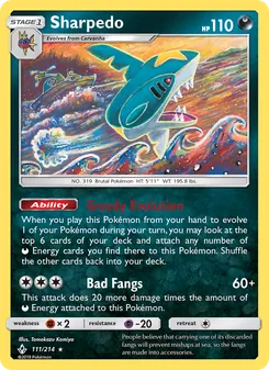 Sharpedo (Unbroken Bonds 111)