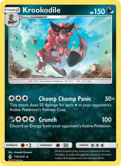 Krookodile (Unbroken Bonds 116)