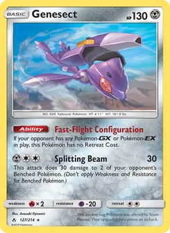 Genesect (Unbroken Bonds 127)