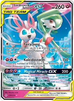 Gardevoir & Sylveon-GX (Unbroken Bonds 130)