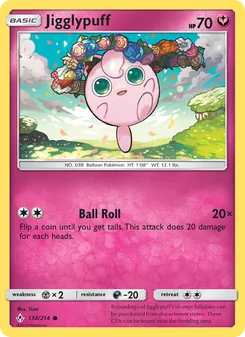 Jigglypuff (Unbroken Bonds 134)