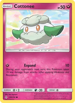 Cottonee (Unbroken Bonds 139)