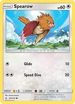 Spearow (Unbroken Bonds 145)
