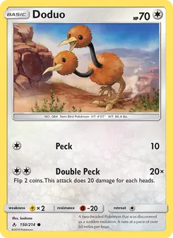 Doduo (Unbroken Bonds 150)