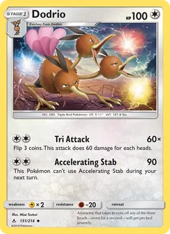 Dodrio (Unbroken Bonds 151)