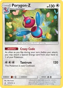 Porygon-Z (Unbroken Bonds 157)