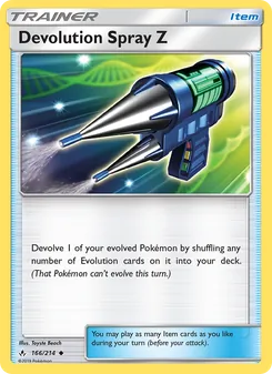Devolution Spray Z (Unbroken Bonds 166)