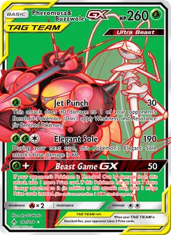 Pheromosa & Buzzwole-GX (Unbroken Bonds 191)