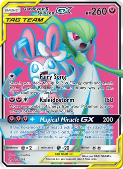 Gardevoir & Sylveon-GX (Unbroken Bonds 204)