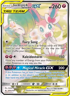 Gardevoir & Sylveon-GX (Unbroken Bonds 205)