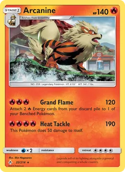 Arcanine (Unbroken Bonds 22)