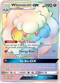 Whimsicott-GX (Unbroken Bonds 226)