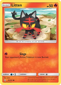 Litten (Unbroken Bonds 26)