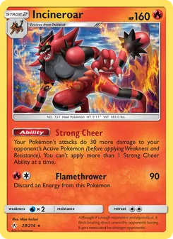 Incineroar (Unbroken Bonds 29)