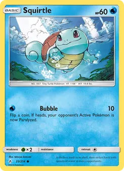 Squirtle (Unbroken Bonds 33)