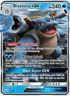Blastoise-GX (Unbroken Bonds 35)