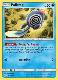 Poliwag (Unbroken Bonds 36)