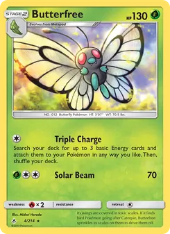 Butterfree (Unbroken Bonds 4)