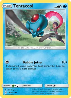 Tentacool (Unbroken Bonds 40)