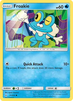 Froakie (Unbroken Bonds 51)
