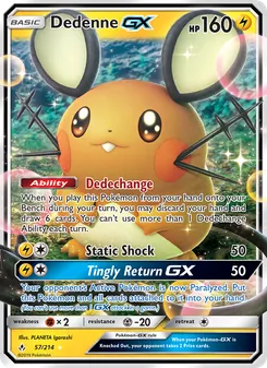 Dedenne-GX (Unbroken Bonds 57)