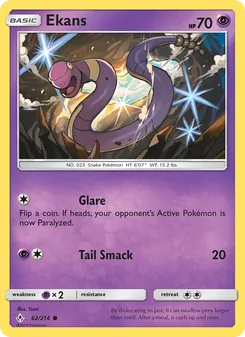 Ekans (Unbroken Bonds 62)