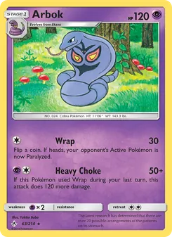 Arbok (Unbroken Bonds 63)
