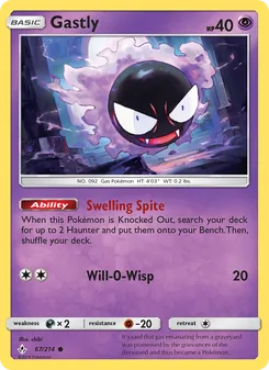 Gastly (Unbroken Bonds 67)