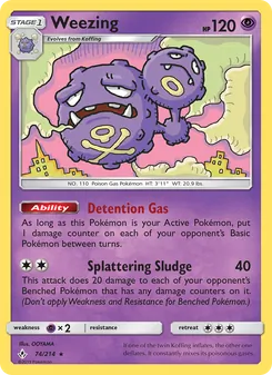 Weezing (Unbroken Bonds 74)