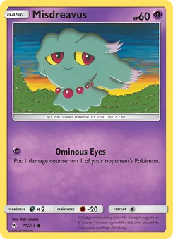 Misdreavus (Unbroken Bonds 77)