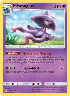 Mismagius (Unbroken Bonds 78)