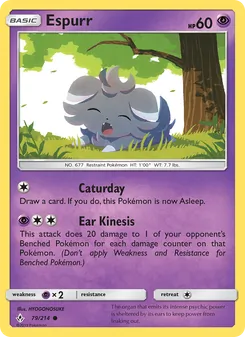 Espurr (Unbroken Bonds 79)
