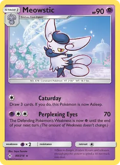Meowstic (Unbroken Bonds 80)