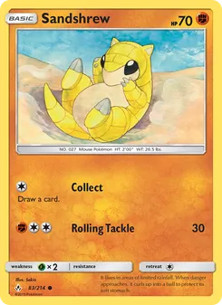 Sandshrew (Unbroken Bonds 83)