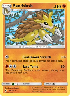 Sandslash (Unbroken Bonds 84)