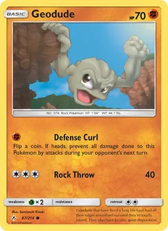 Geodude (Unbroken Bonds 87)