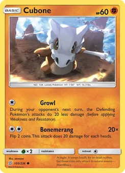 Cubone (Unified Minds 105)