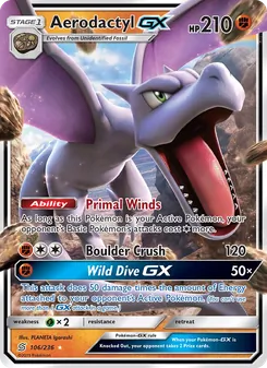 Aerodactyl-GX (Unified Minds 106)