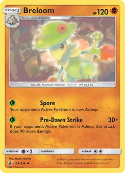 Breloom (Unified Minds 108)