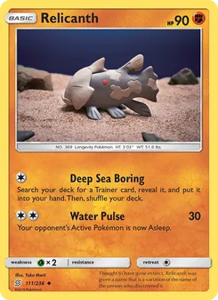 Relicanth (Unified Minds 111)