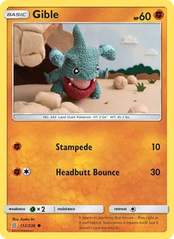 Gible (Unified Minds 112)
