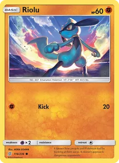 Riolu (Unified Minds 116)