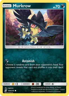 Murkrow (Unified Minds 128)