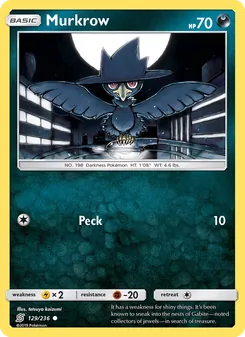 Murkrow (Unified Minds 129)