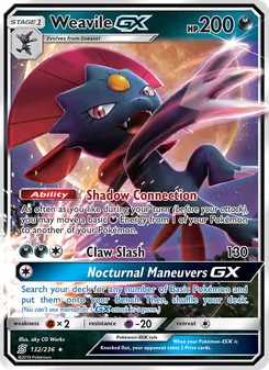 Weavile-GX (Unified Minds 132)