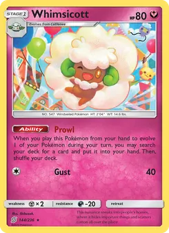 Whimsicott (Unified Minds 144)