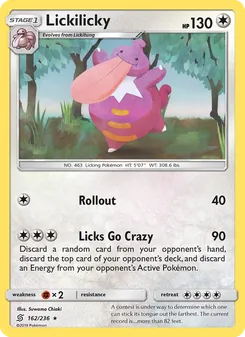 Lickilicky (Unified Minds 162)